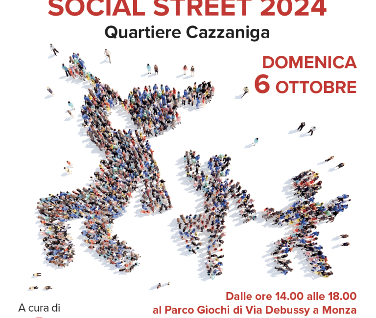 Il Gruppo Intervento al Social Street 2024 al Quartiere Cazzaniga